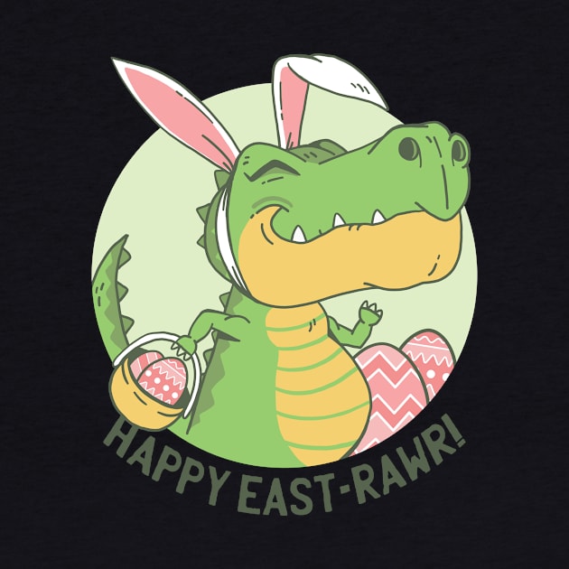 Easter Dinosaur by DaSy23